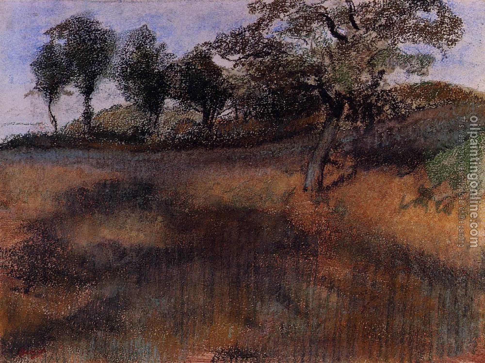 Degas, Edgar - Plowed Field
